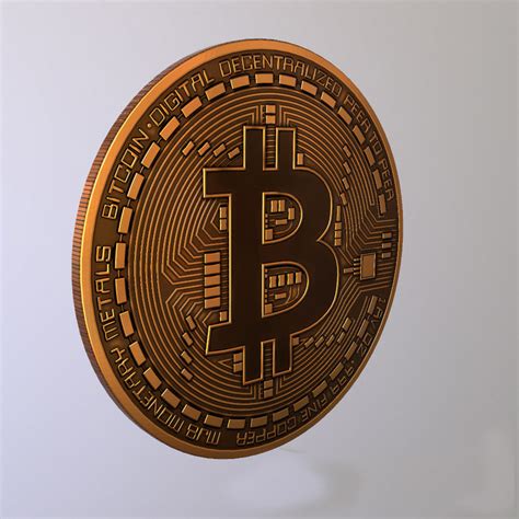 3d Model Bitcoin 2018 Turbosquid 1266554