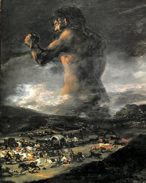 Medicishowroom On Instagram “francisco De Goya The Colossus 1812 Franciscogoya Goya