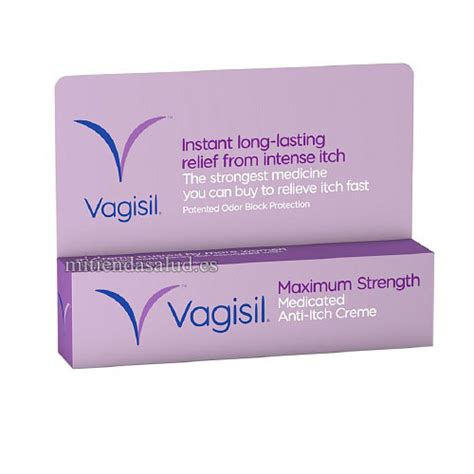 Vagisil Maximum Strength Crema Para El Picor Vaginal 28 G