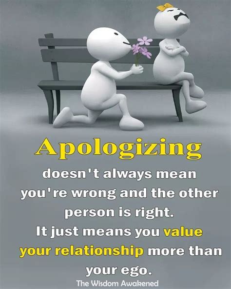 Apologizing Doesnt Always Mean Youre Wrong And The Other Person Is