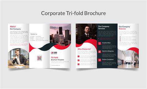 Business Trifold Brochure Template Graphic By Graphichut · Creative Fabrica