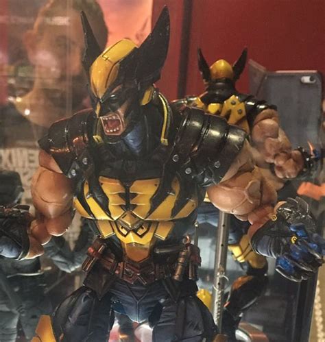 Play Arts Kai Wolverine Figure Painted And Deadpool Update Marvel Toy News