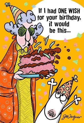 Maxine™ Aging Is Like A Garage Sale Funny Birthday Card Funny