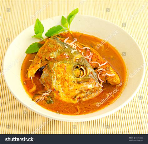 Fish Dish Called Asam Pedas Famous Stock Photo 91697960 Shutterstock