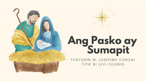 Ang Pasko Ay Sumapit By Dsstcj Childrens Choir Youtube