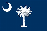 FREE Printable South Carolina State Flag & color book pages | 8½ x 11