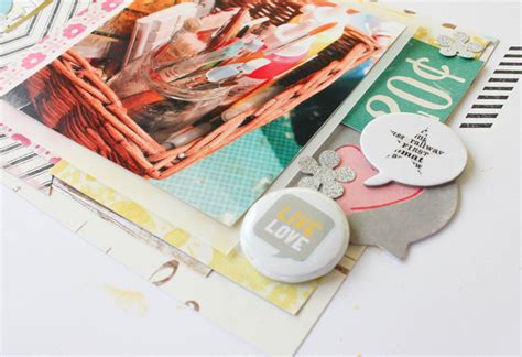 Paper Layering With A Photo A Scrapbook Tutorial By Janna Werner