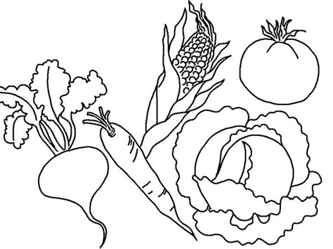 Shapes coloring pages] we hope you liked this set of free printable vegetables coloring pages for kindergarten. Vegetable Coloring Pages - Best Coloring Pages For Kids