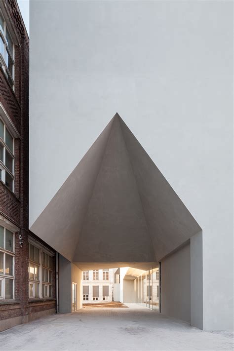 Aires Mateus Designs Architecture Faculty In Tournai Belgium