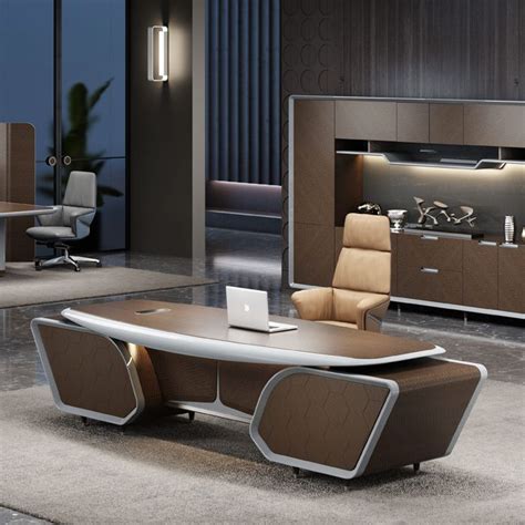 Luxury Ceo Office Desk Executive Desk High End Business Office