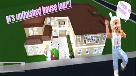 Ms Unfinished Bloxburg House Tour MK Plays Roblox YouTube