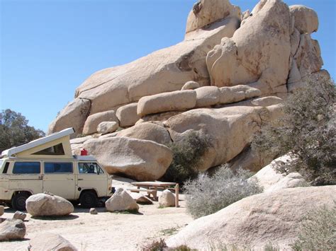 The majority of the 500 campsites in the park are available by reservation. Camping: Joshua Tree Camping