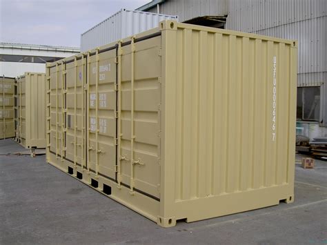 Sea Box 20 Ft X 8 Ft 6 In Dry Freight Iso Container With One Full