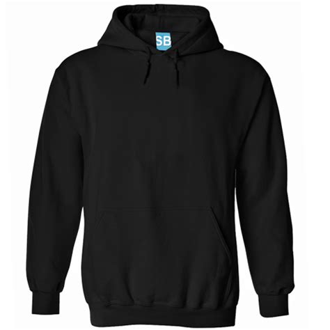 Plain Black Hoodie Png Image With Transparent Background Toppng Vlr