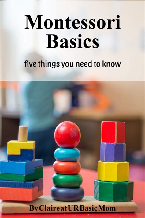 The Montessori Method 5 Things To Know About Montessori Schools