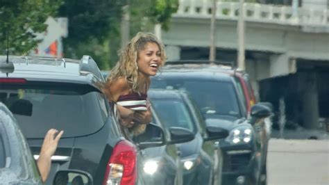 Woman Flashes Her Breast At David Beckham Out Of Her Car Window In Miami Catch News