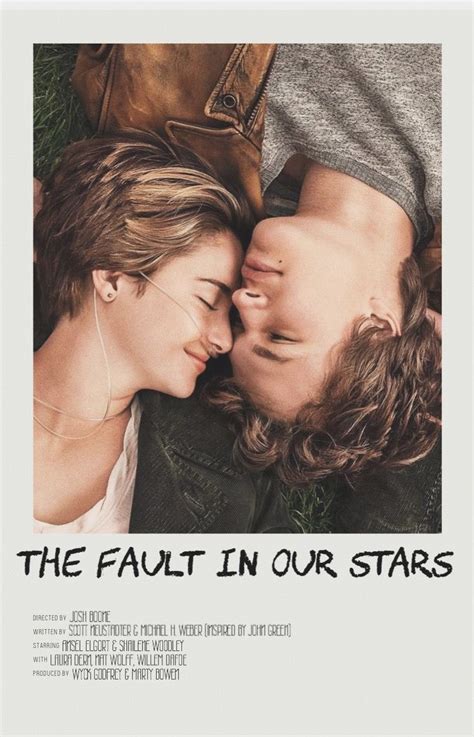 the fault in our stars minimal movie poster the fault in our stars film posters minimalist