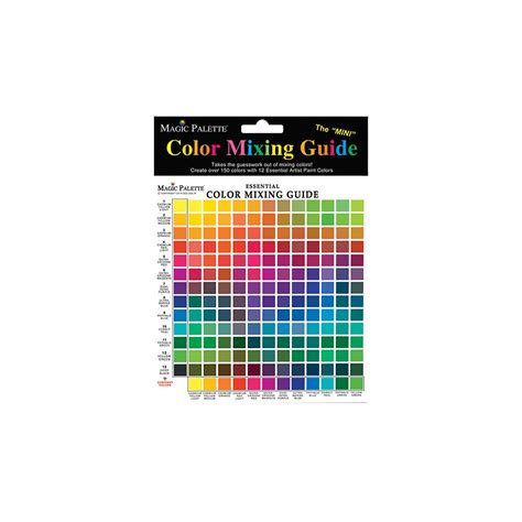 Magic Palette Mini Color Mixing Guide Jerrys Artarama