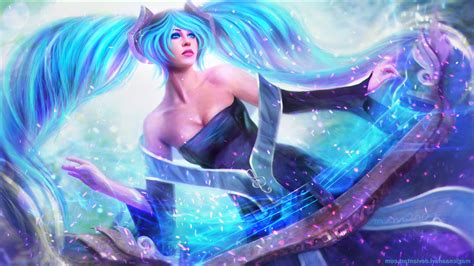 Sona League Of Legends Hd Fantasy Girls 4k Wallpapers Images