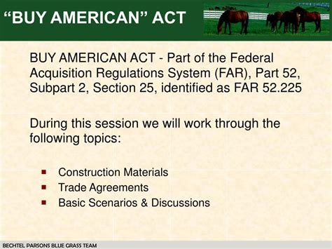 Ppt Buy American Act Powerpoint Presentation Free Download Id191771