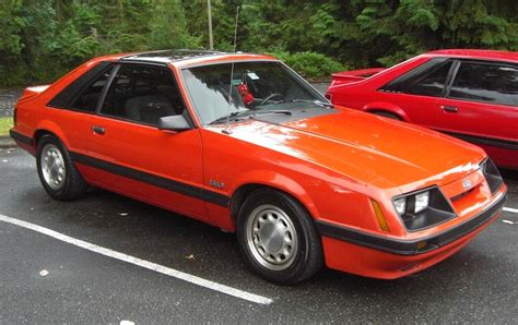 1986 Ford Mustang Lx Hatchback