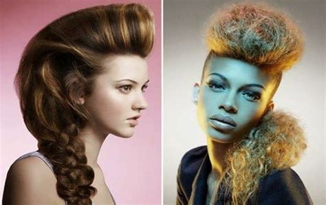 Check spelling or type a new query. Gaya Rambut Mohawk (With images) | Womens hairstyles, Hair ...