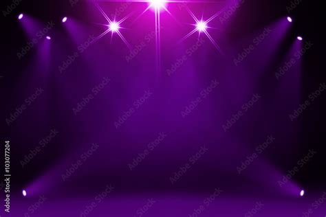 Purple Stage Background ภาพถ่ายสต็อก Adobe Stock