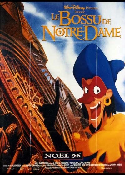 Affiche Bossu De Notre Dame Le Gary Trousdale Cinesud Affiches Cinéma