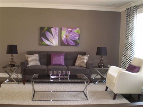 Gray And Purple Living Rooms Ideas Grey And Purple Modern Living Living Room Designs