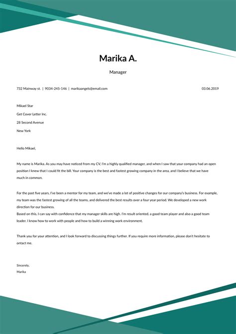Dear hiring manager name, i am submitting my resume and this letter to express my interest in the position of internal auditor at company name. Math Teacher Cover Letter Example & Writing Tips Free 2021