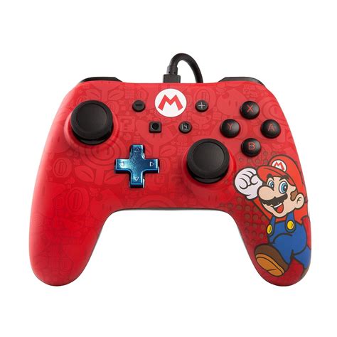 Wired Controller For Nintendo Switch Mario Uk Pc And Video