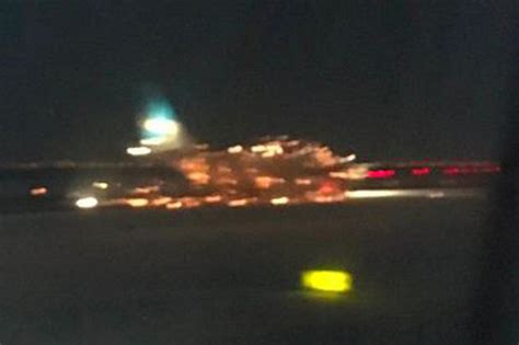 Jfk Airport Plane Fire New York Jet Bound For Buenos Aires Bursts