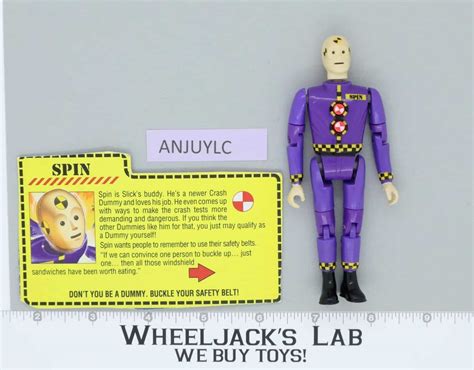 Spin 100 Complete The Incredible Crash Dummies 1992 Tyco Action Figure