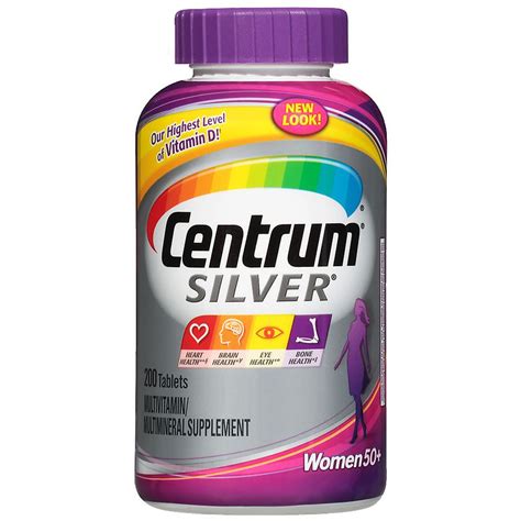 Centrum Silver Women Complete Multivitamin And Multimineral Supplement