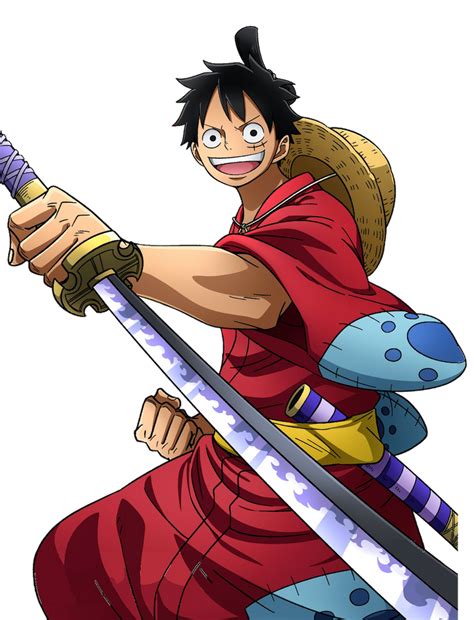 Luffy Luffytaro Land Of Wano Render By Princesspuccadominyo On Deviantart