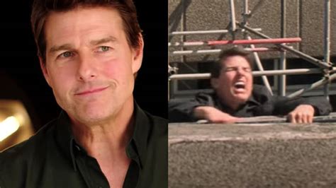 Watch The Moment Tom Cruise Broke His Foot During A Stunt For Mission