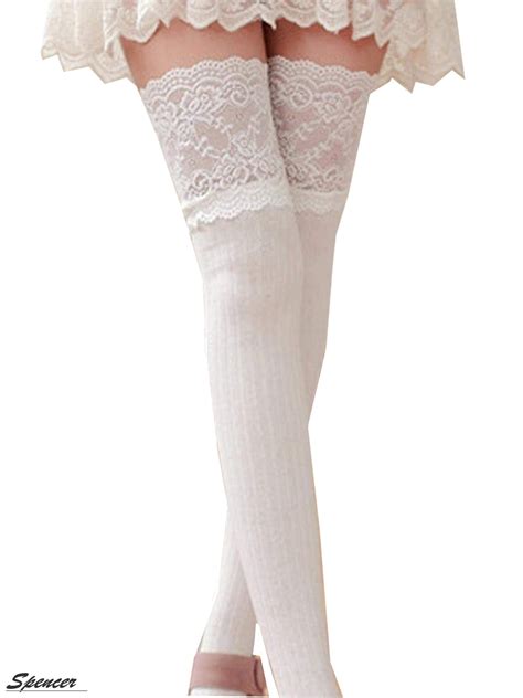 Here Are Your Unexpected Goods Shop Now Aftermarket Worry Free W Lace Trim T High Over Knee W C