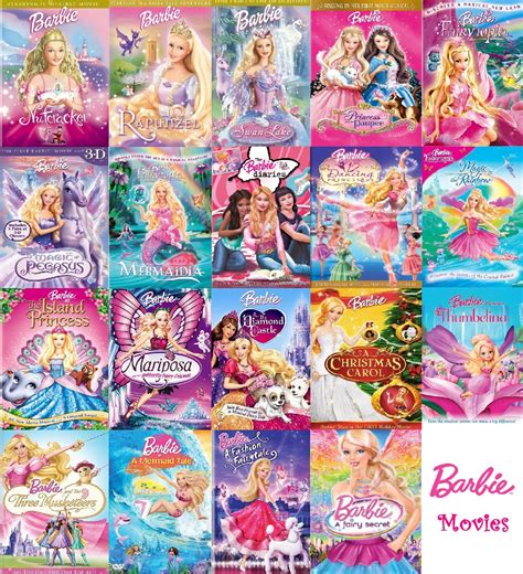 Barbie Movies Collection Complete Barbie Movies Fan Art 16856590