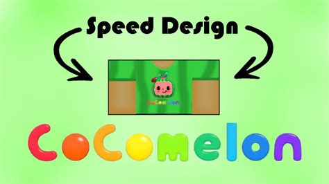 Roblox Speed Design Cocomelon Shirt Youtube
