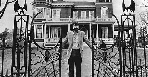Stephen King Standing At The Gate Of His House In Bangor Maine Imgur