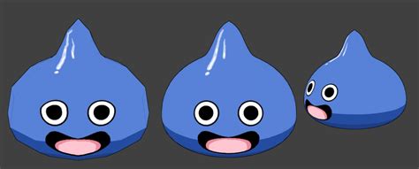 3d Dragon Quest Slime By Rings1234 Fur Affinity Dot Net