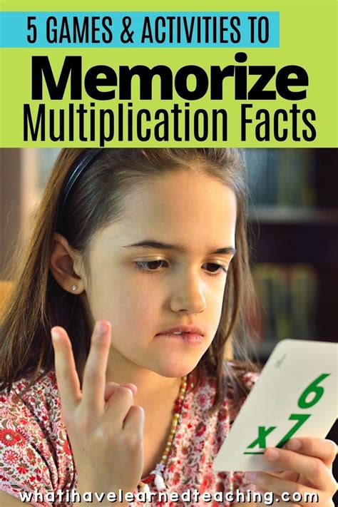 5 Of The Best Activities To Teach Multiplication Facts Teaching