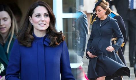 Kate Middleton Pregnant Duchess Of Cambridge Maternity Style Hints At