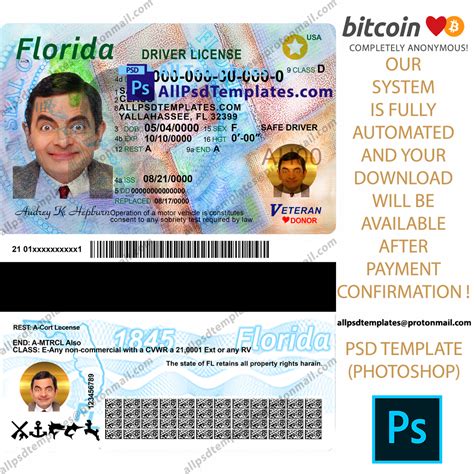 Drivers License Template Software