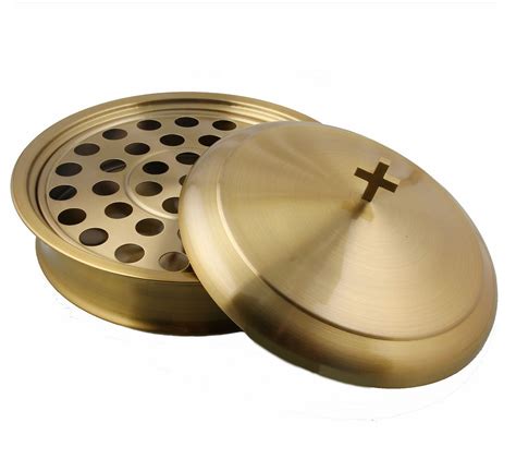 Holy Communion Ware Wine Serving Tray With A Lid — Stainless Steel