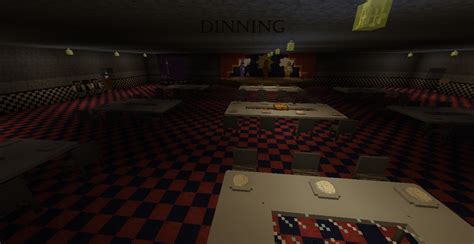 Updated Fnaf 1 Pizzeria Minecraft Map