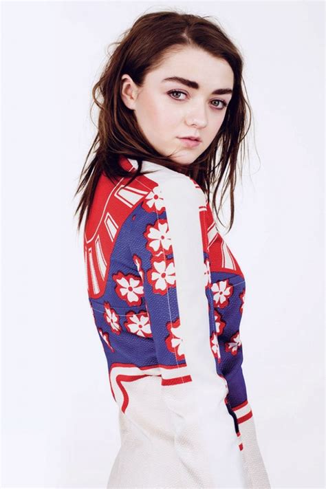 Maisie Williams Glamour Magazine Uk May 2015 Photos • Celebmafia