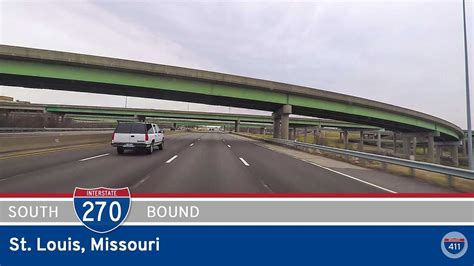 Interstate 270 Bridgeton To St Louis Missouri Interstate 411