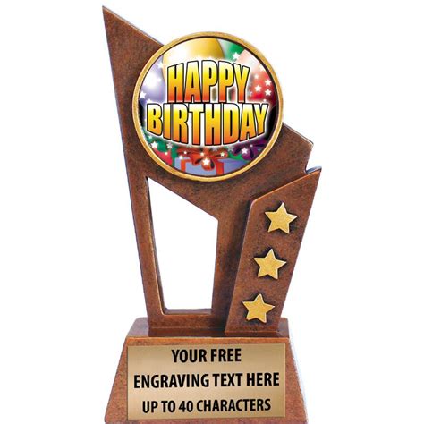 Birthday Trophies Birthday Medals Birthday Plaques And Awards