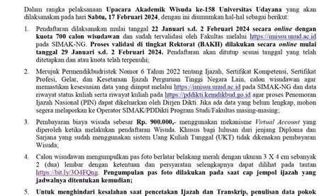 Hima Akuntansi Feb Unud Pendaftaran Wisuda Ke Universitas Udayana